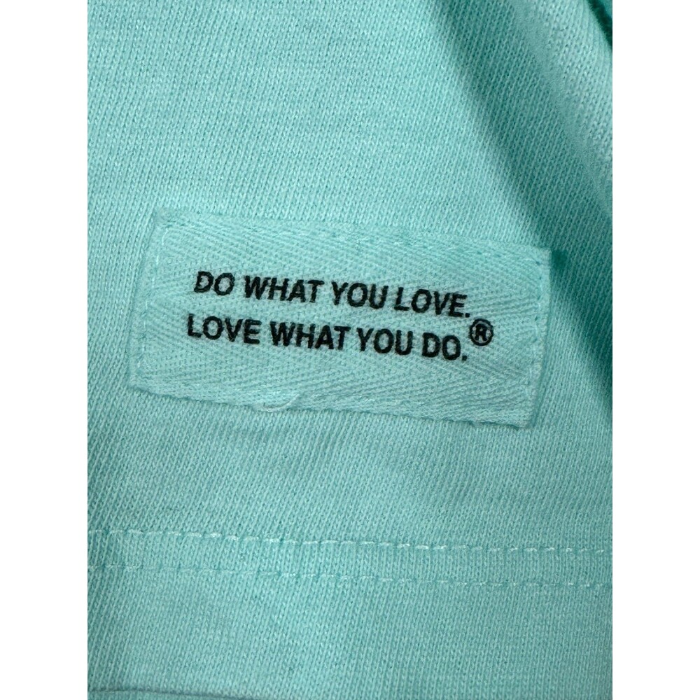 Life is Good Vintage T Shirt Womens‎ XXXL 3XL Aqua Blue Dancing Dogs Music Tee - Picture 7 of 12